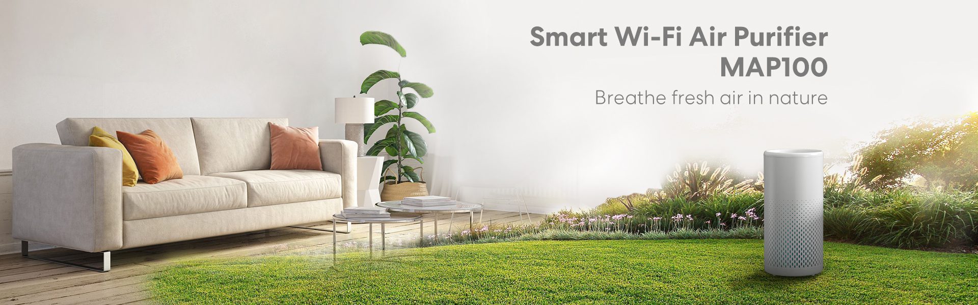1628157431682 922d5da9 Meross Smart WiFi Air Purifier for Home Supports Apple HomeKit, Alexa, Google Home and SmartThings, for Allergies, Pets, Smoke, Dust, Pollen