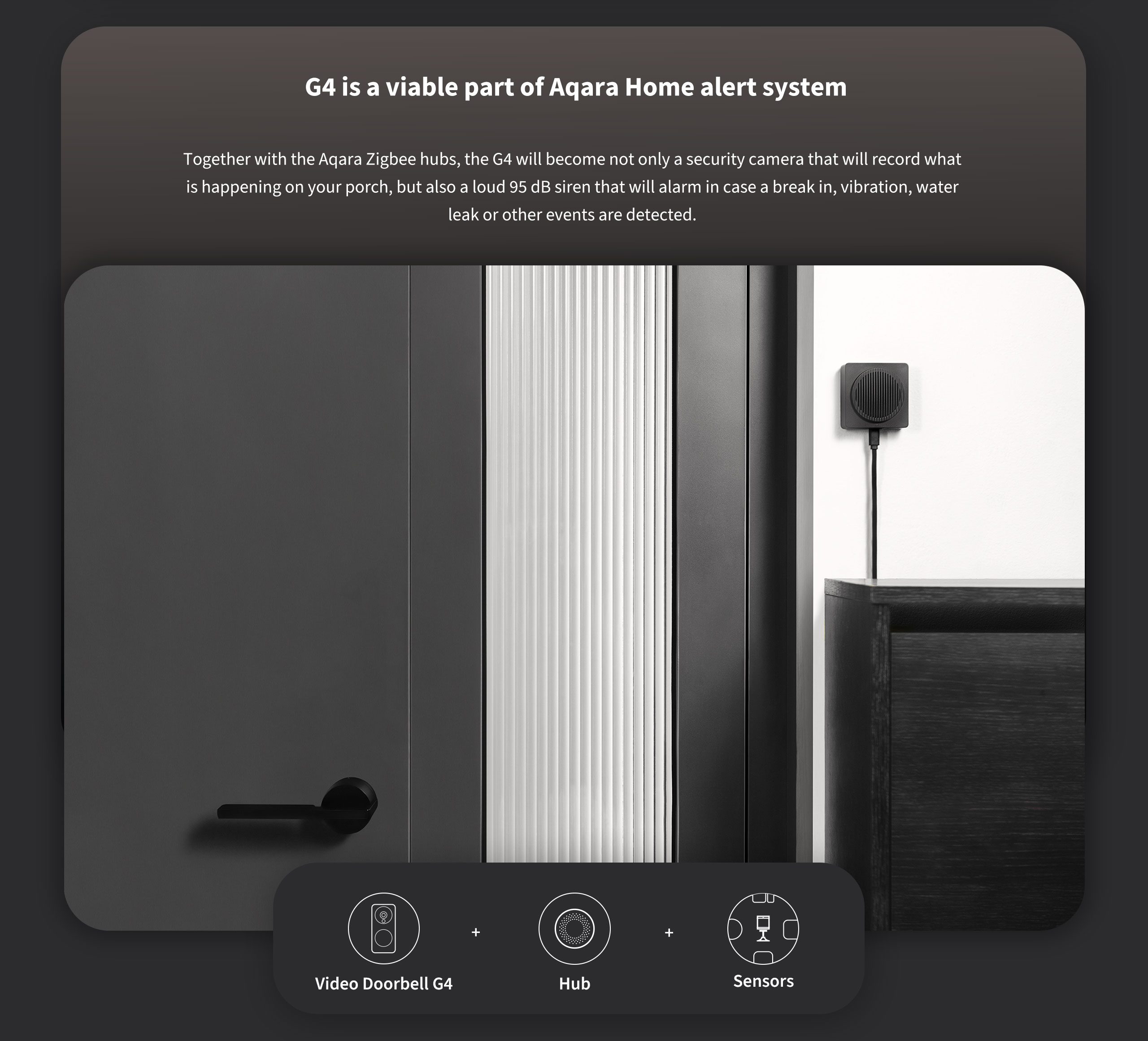 G4 Video Door Bell pc 8 Aqara Video Doorbell G4 (Chime Included), 1080p FHD HomeKit Secure Video Doorbell Camera, Local Face Recognition and Automations