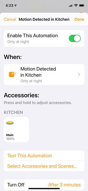 HomeKit Motion Dection Automation 300x650 1 HomeKit vs. Alexa vs. Google Home – Which smart home platform is best?