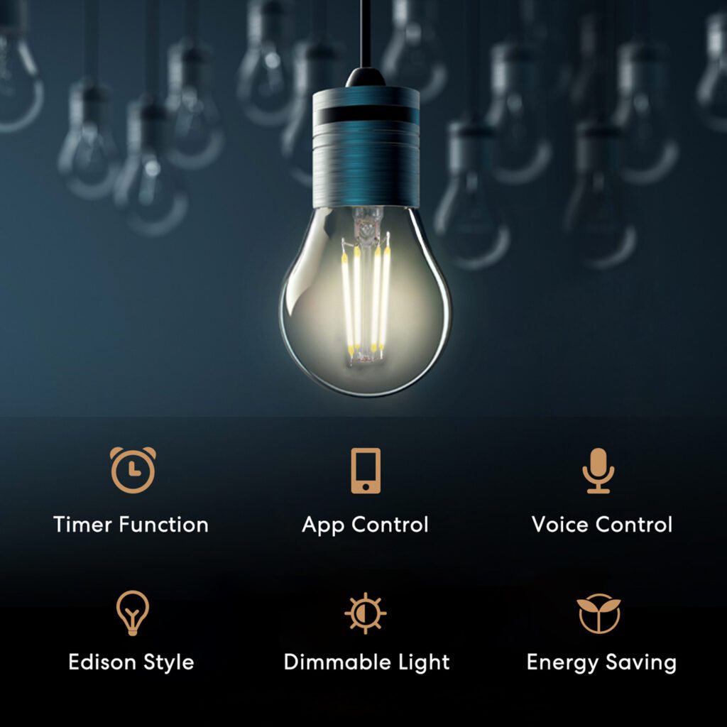 1616119634933 fafb2a45 Meross Smart LED Light Bulb, Compatible with Apple HomeKit, Siri, Alexa,Google Home