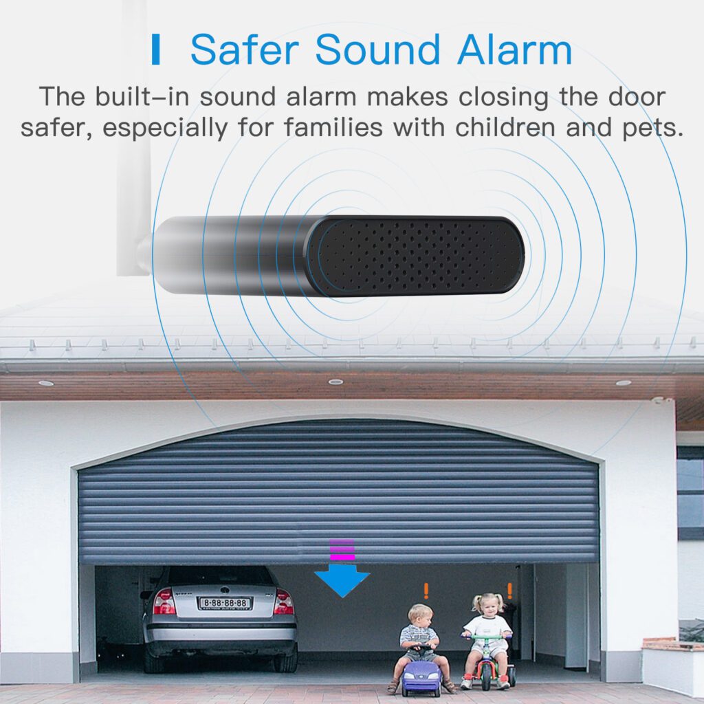 6149773 Meross Smart Garage Door Opener Remote Sensor – Up to 3 Doors