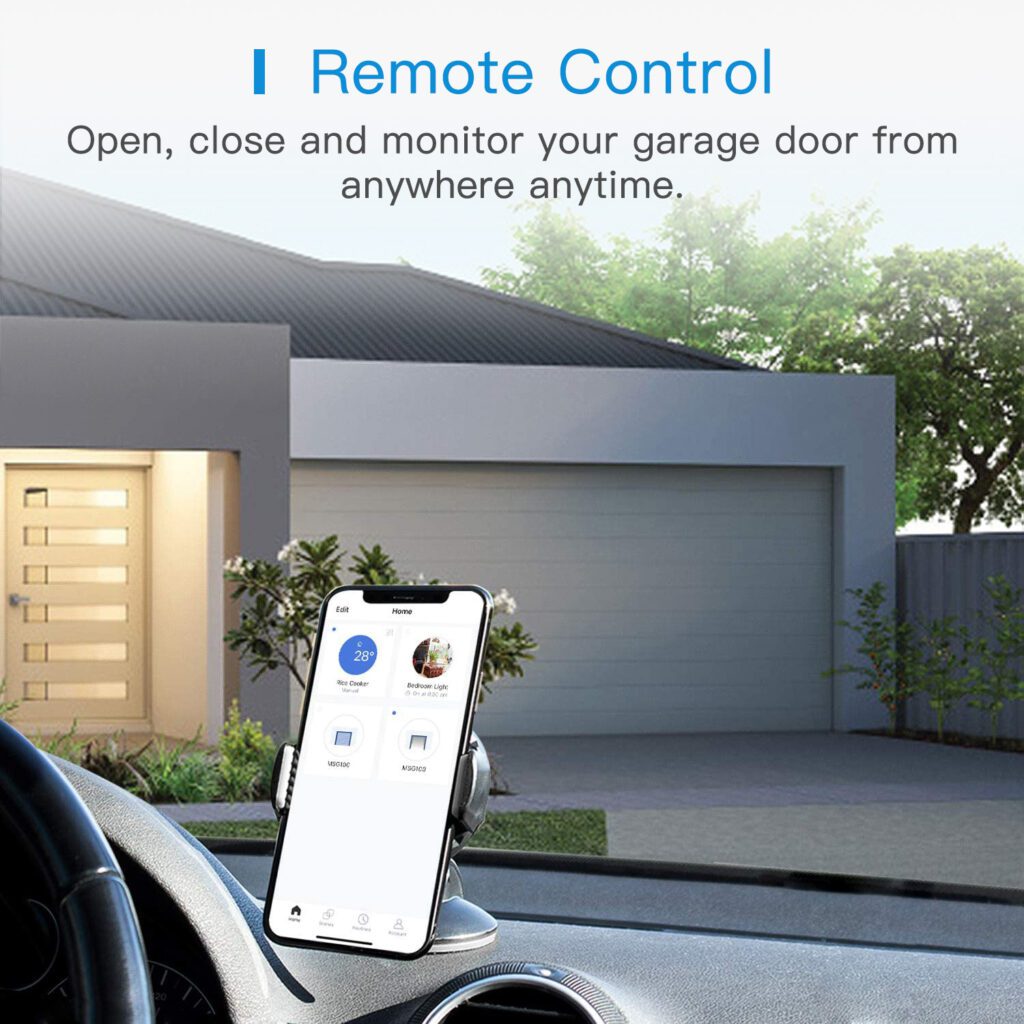 8606402 Meross Smart Garage Door Opener Remote Sensor – Up to 3 Doors